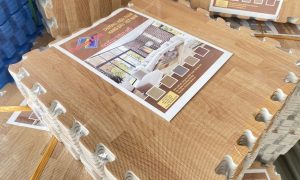 xốp trải sàn vân gỗ 60x60 Tường Lâm